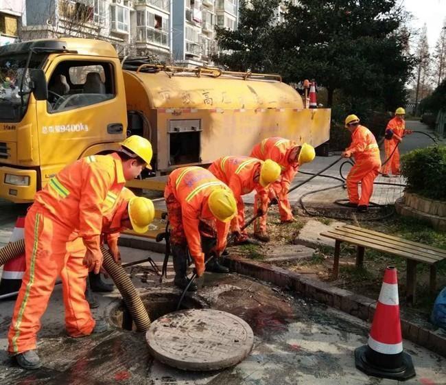 蒲江市政管道清淤