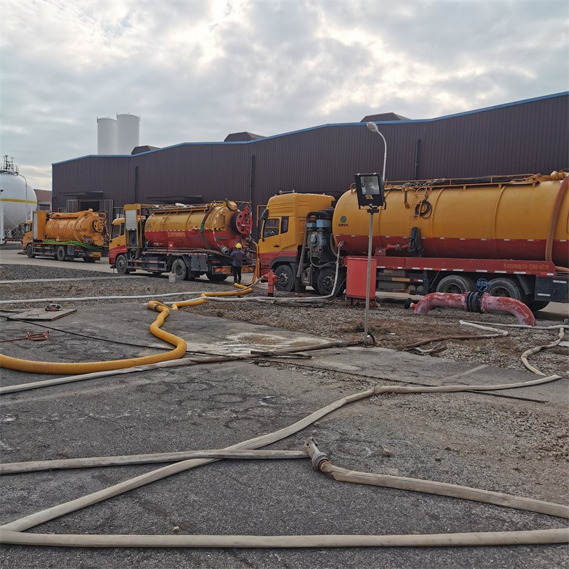 蒲江污水池清理