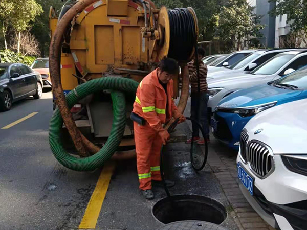 蒲江排污管道清淤